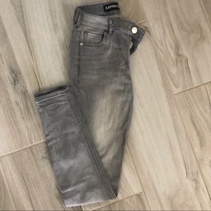 Light grey denim